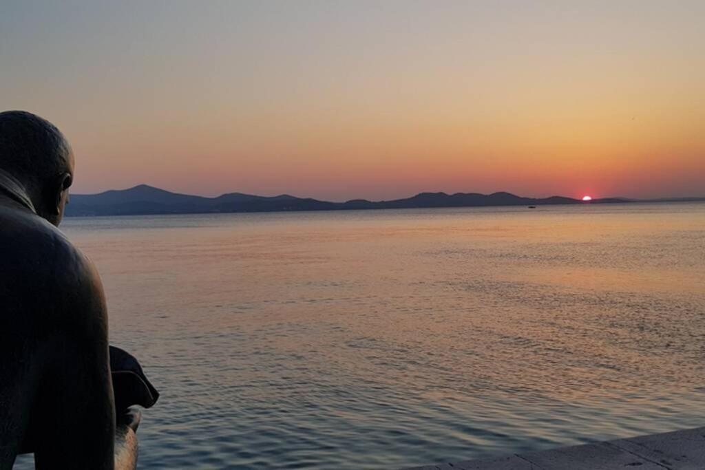 Apartment Kiki, 7Th Floor, With A Sea View, Free Wifi, For 2 Persons Zadar Eksteriør bilde